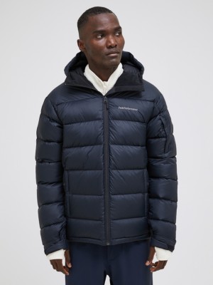 Black Men Peak Performance Frost Down Jacket | US-MGTOC9740