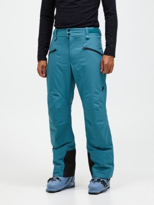 Blue Men Peak Performance Navtech 2l Insulated Shell Ski Pants | US-ZGMCS2513