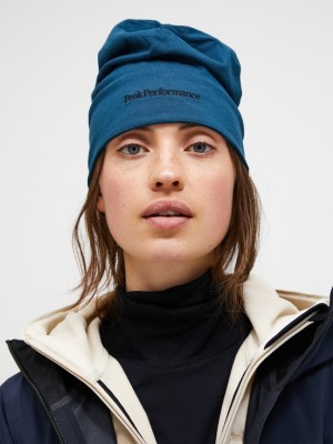 Blue Women Peak Performance Progress Hat | US-IHNUK1093