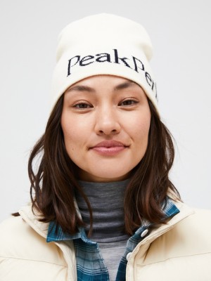 Cream Men Peak Performance Pp Hat | US-MLUDQ0124