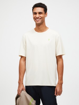 Cream Men Peak Performance Trail Shortsleeve T-shirt | US-AUCBS1095