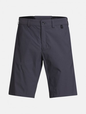 Dark Grey Men Peak Performance Player Shorts | US-YTUKD4769