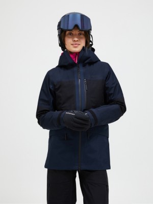 Navy Women Peak Performance Gravity Gore-tex 3l Shell Ski Jacket | US-XMJUL6705