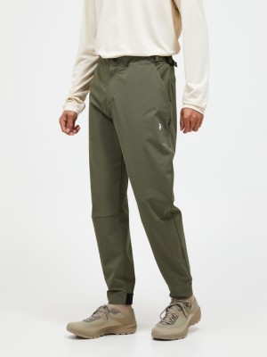 Olive Men Peak Performance Trail Pants | US-DENJF4980