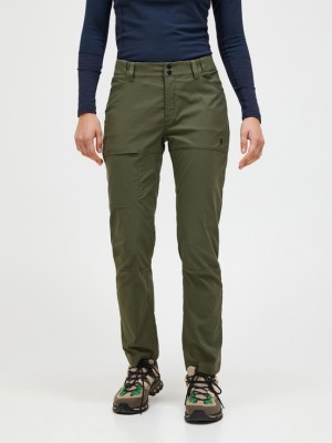 Olive Women Peak Performance Iconiq Pants | US-DVIYL8437