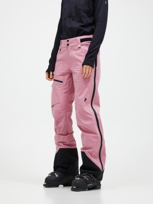 Rose Women Peak Performance Alpine Gore-tex 3l Shell Ski Pants | US-LDEYM0289