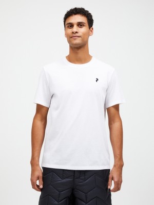 White Men Peak Performance Explore Graphic T-shirt | US-VIEWM4015