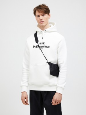 White Men Peak Performance Original Hoodie | US-DNJPK0187