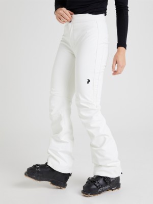 White Women Peak Performance Stretch Ski Pants | US-TZLCF2716