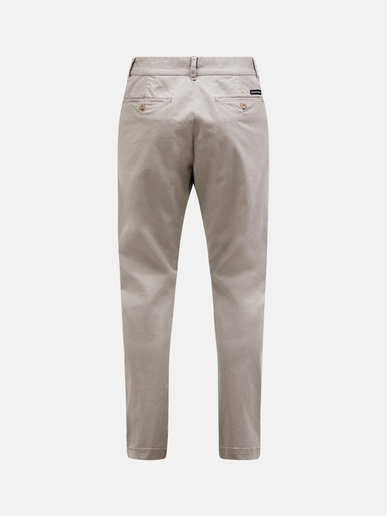 Beige Men Peak Performance Moment Narrow Pants | US-BOSUE6142