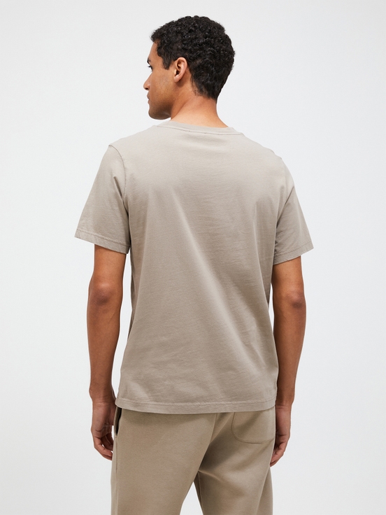 Beige Men Peak Performance Original Small Logo T-shirt | US-CNQXP8759