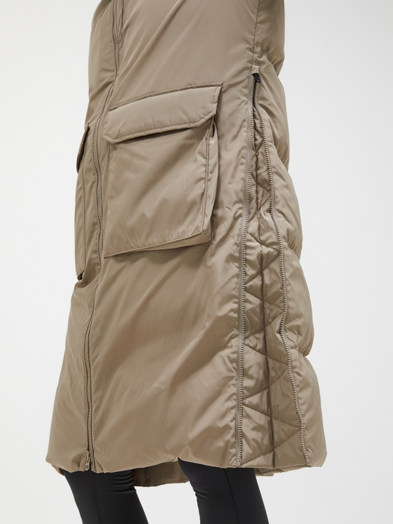 Beige Women Peak Performance Bluebird Down Coat | US-FYLRM2451