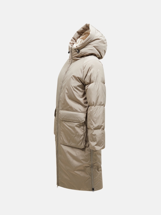 Beige Women Peak Performance Bluebird Down Coat | US-FYLRM2451