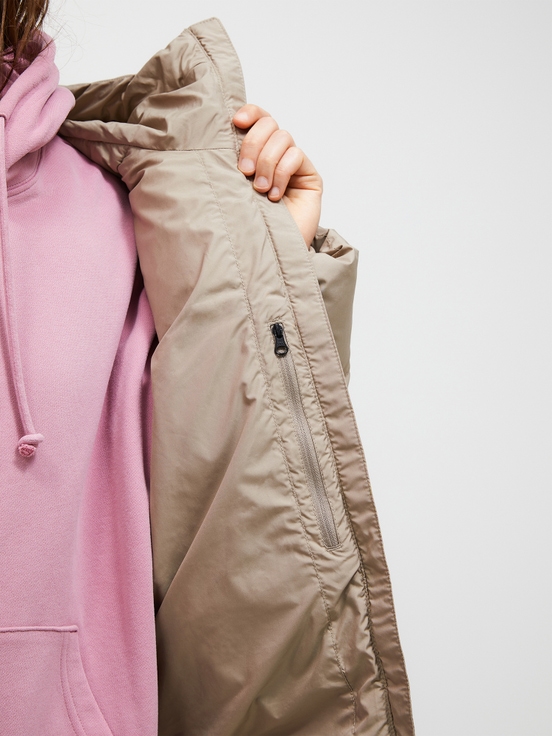 Beige Women Peak Performance Quiver Down Parka | US-LZCFK3804