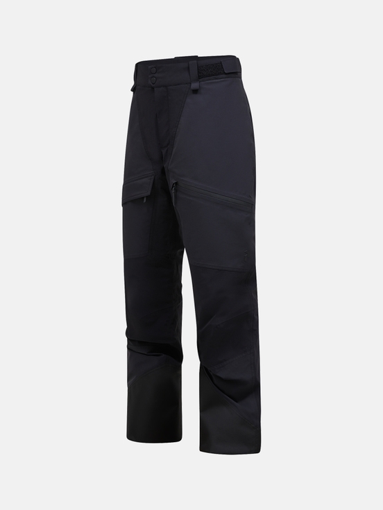 Black Men Peak Performance 2l Insulated Shell Stretch Ski Pants | US-ERIOD1947