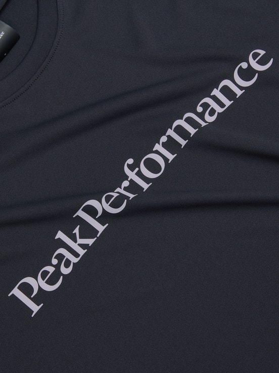 Black Men Peak Performance Active T-shirt | US-UAFRS6157