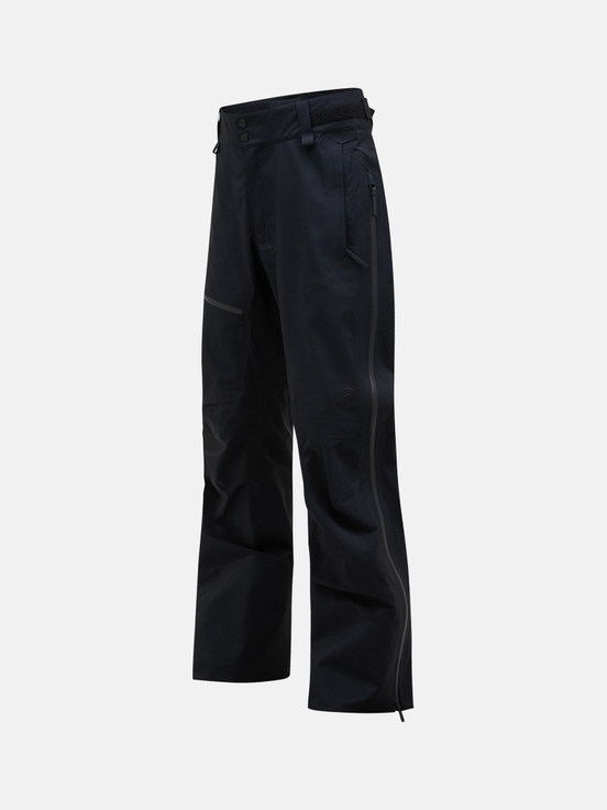 Black Men Peak Performance Alpine Gore-tex 3l Shell Pants | US-XMPFB4386