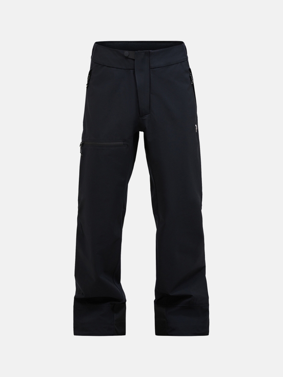 Black Men Peak Performance Ascent Softshell Ski Pants | US-XICST3094