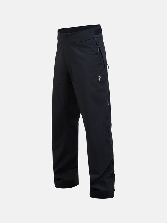 Black Men Peak Performance Ascent Softshell Ski Pants | US-XICST3094