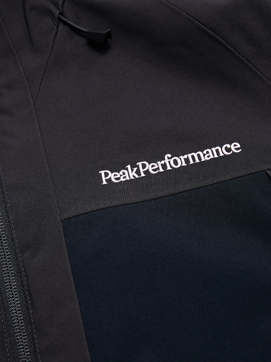 Black Men Peak Performance Edge 2l Insulated Shell Ski Jacket | US-LPMHE8791