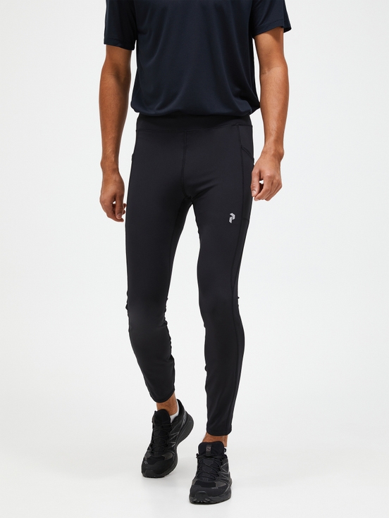 Black Men Peak Performance Flow Tights Tights | US-XGKZJ7016