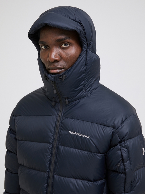 Black Men Peak Performance Frost Down Jacket | US-MGTOC9740