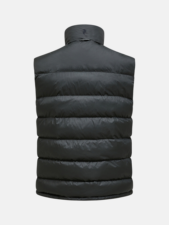 Black Men Peak Performance Frost Explorer Vest | US-IVNSQ3786