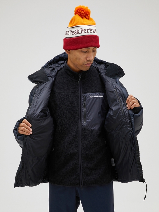 Black Men Peak Performance Frost Oversized Puffer Down Jacket | US-SHAVJ6580