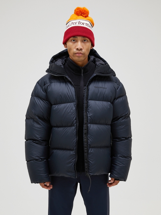 Black Men Peak Performance Frost Oversized Puffer Down Jacket | US-SHAVJ6580