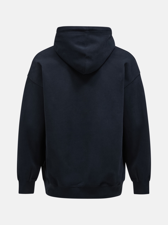 Black Men Peak Performance Graphic Hood Hoodie | US-ABSXO5793