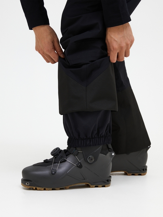 Black Men Peak Performance Gravity Gore-tex 3l Shell Ski Pants | US-QNRSF8951