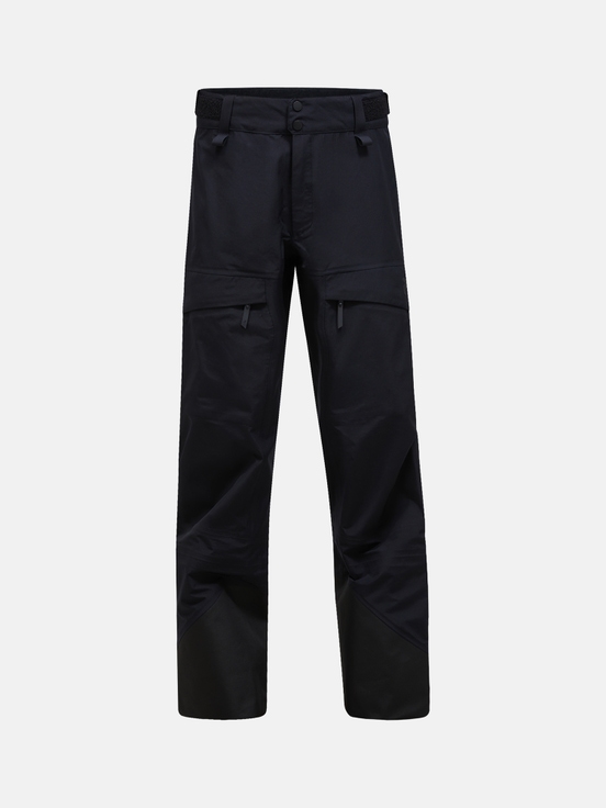 Black Men Peak Performance Gravity Gore-tex 3l Shell Ski Pants | US-QNRSF8951