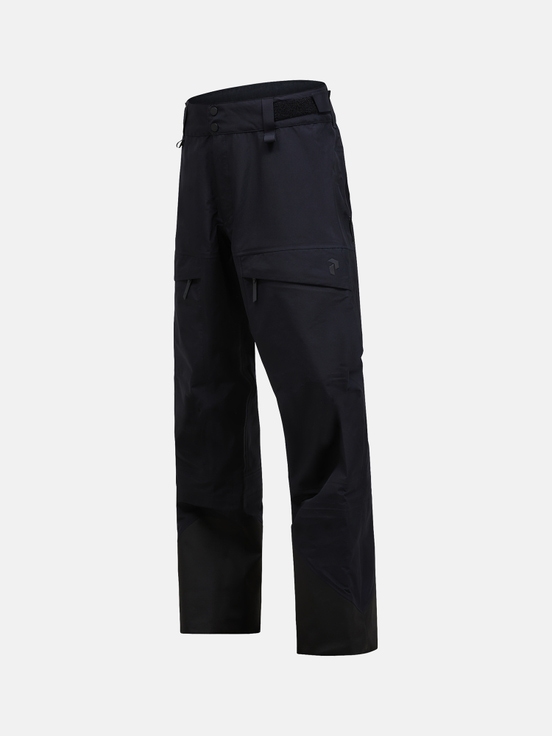 Black Men Peak Performance Gravity Gore-tex 3l Shell Ski Pants | US-QNRSF8951