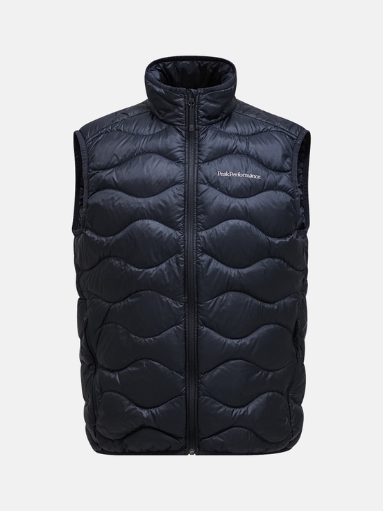 Black Men Peak Performance Helium Down Vest | US-PCAUF3492