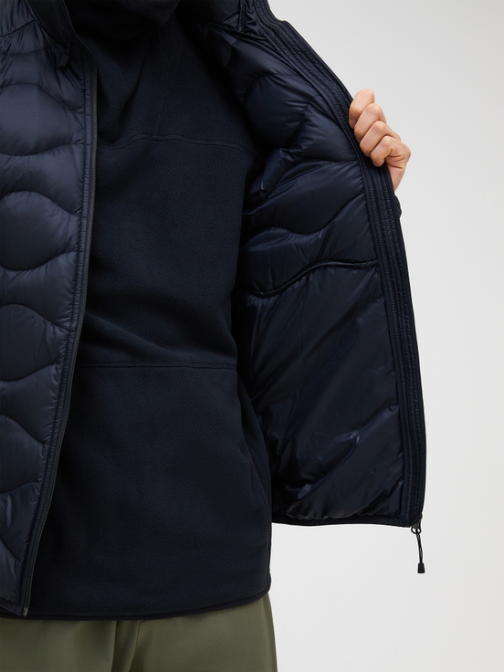 Black Men Peak Performance Helium Hood Down Jacket | US-QFSBV5624