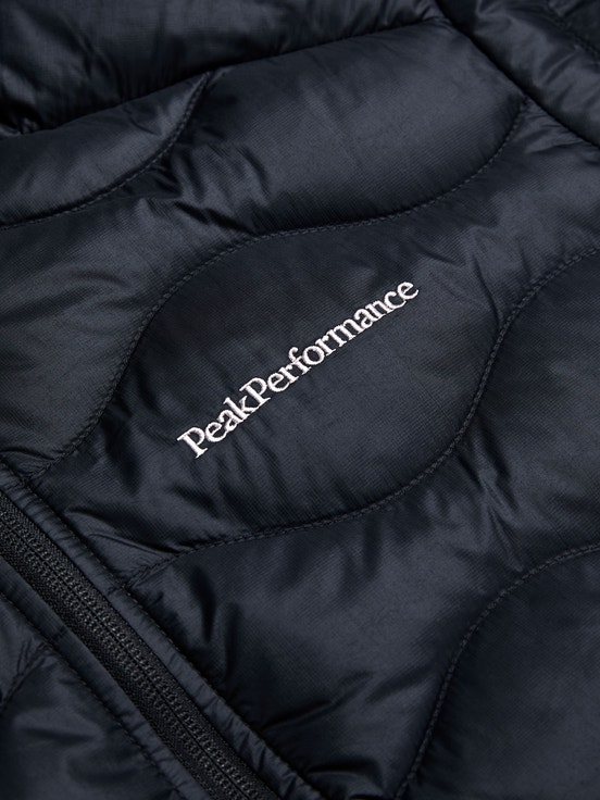 Black Men Peak Performance Helium Hood Down Jacket | US-QFSBV5624