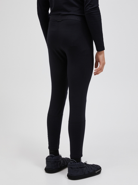 Black Men Peak Performance Magic 7/8 Long Johns Base Layer Pants | US-SJIZX0635