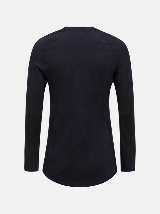 Black Men Peak Performance Magic Crew Base Layer | US-YUTPC8139