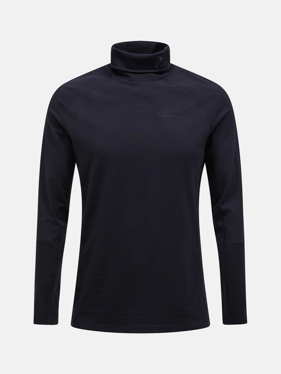 Black Men Peak Performance Magic Rollneck Base Layer | US-FQLMB6725