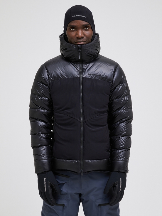 Black Men Peak Performance Minus Degree Puffer Down Jacket | US-WFHKD2438