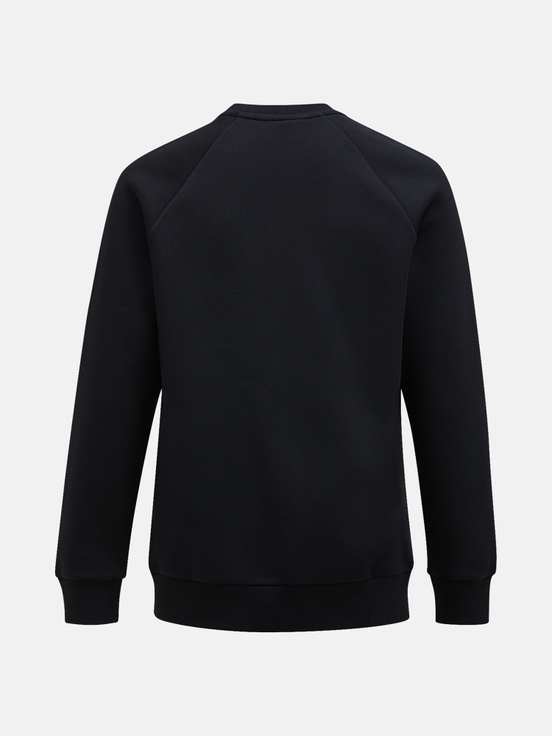 Black Men Peak Performance Original Crew Sweatshirt | US-XGHBU7609