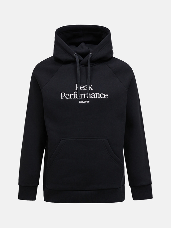 Black Men Peak Performance Original Hoodie | US-GKHOX8172