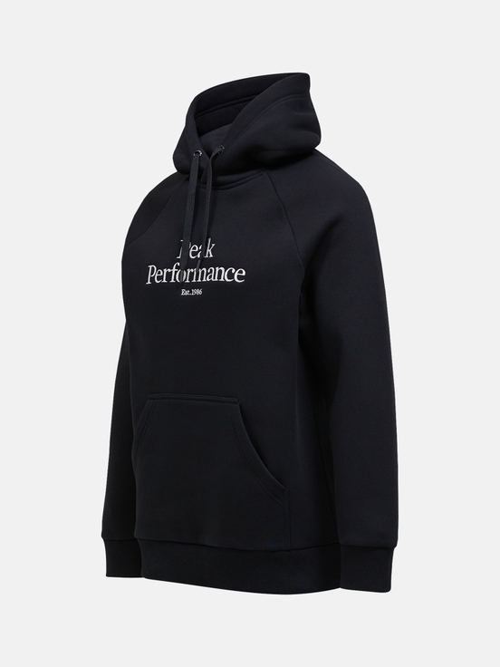 Black Men Peak Performance Original Hoodie | US-GKHOX8172