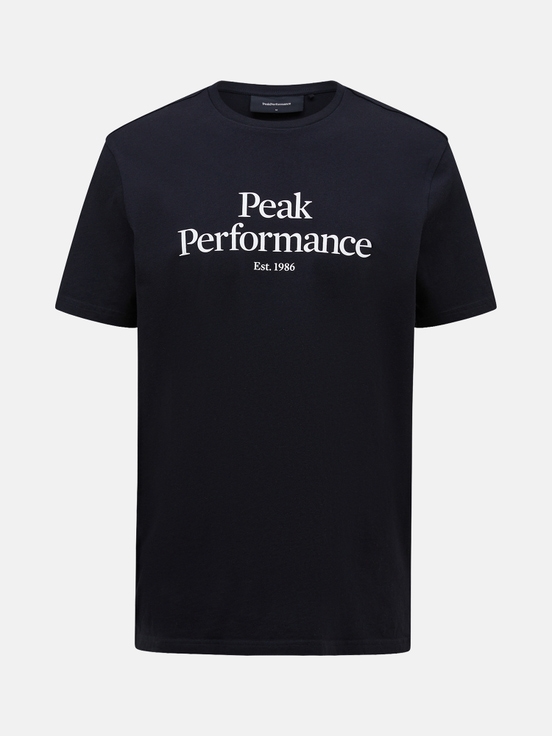 Black Men Peak Performance Original T-shirt | US-YVBNG2703