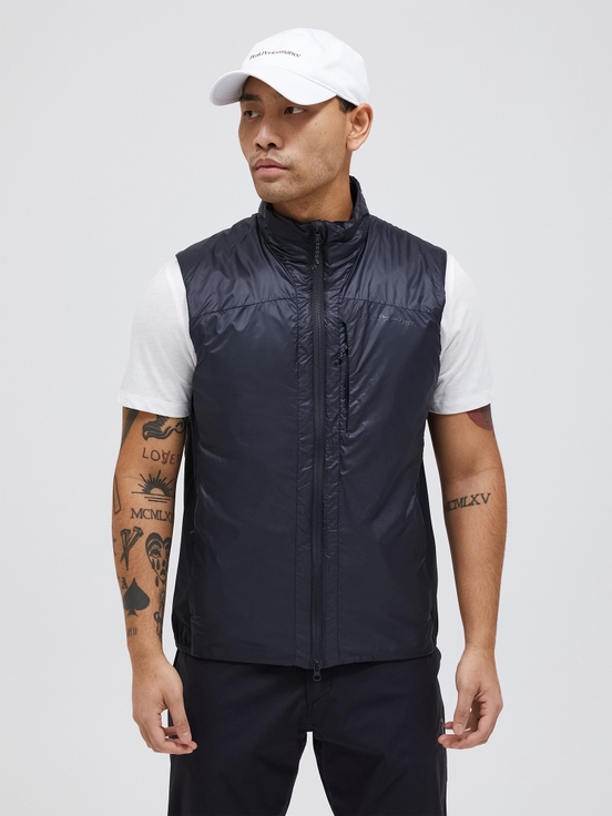 Black Men Peak Performance Radiance Hybrid Vest | US-UCGEF4718