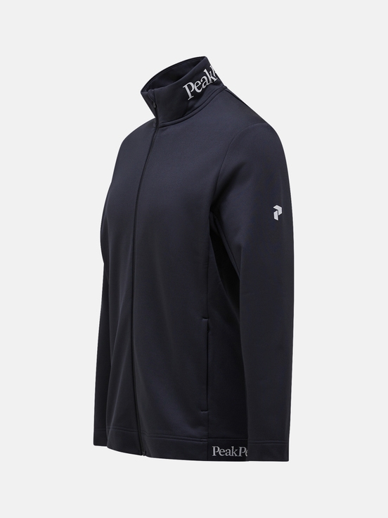 Black Men Peak Performance Rider Tech Zip Midlayers | US-XKRAH8495