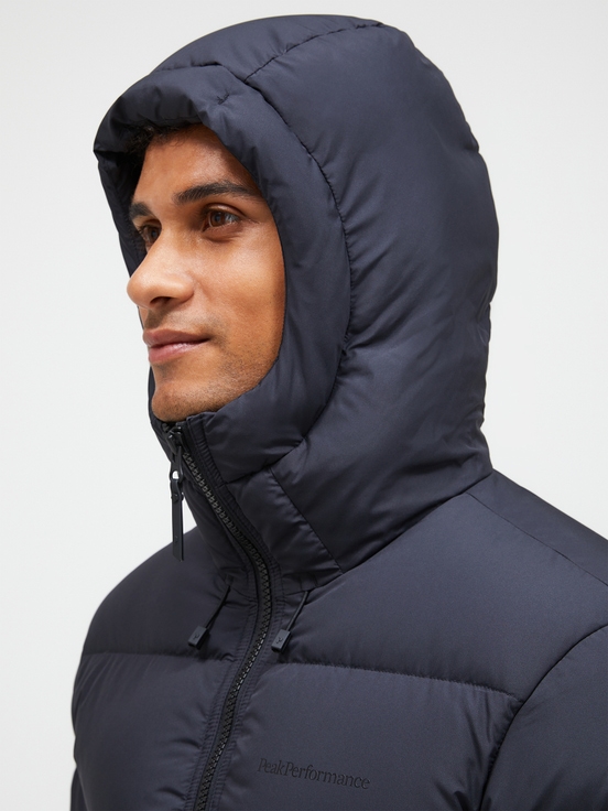 Black Men Peak Performance Rivel Down Jacket | US-KGSHR7029