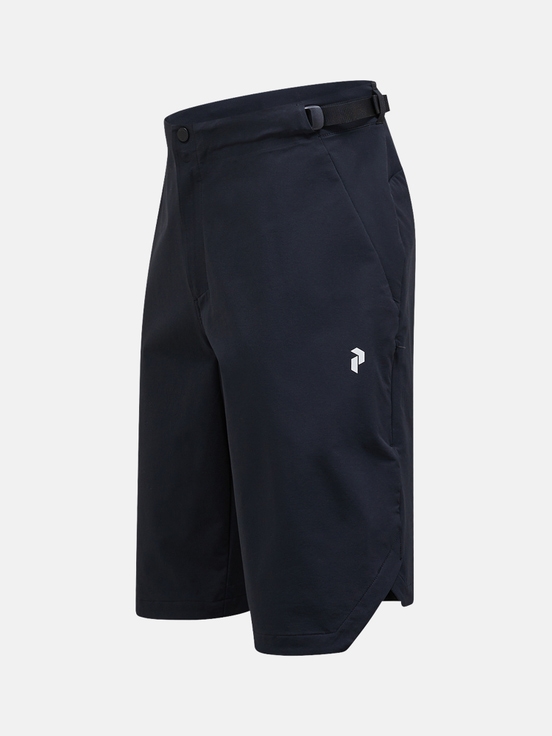 Black Men Peak Performance Trail Mtb Shorts | US-RQFUH7583