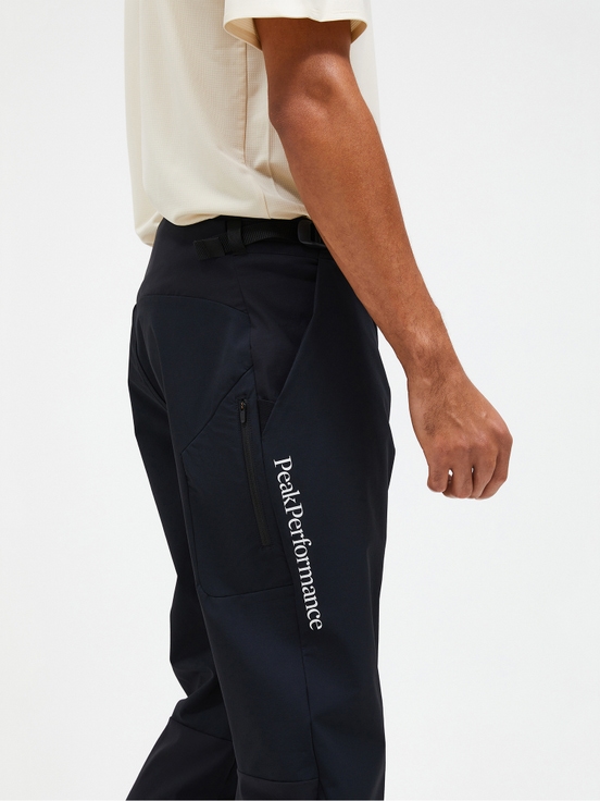 Black Men Peak Performance Trail Pants | US-IYTWK4978