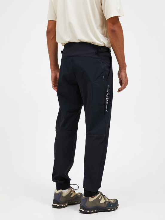 Black Men Peak Performance Trail Pants | US-IYTWK4978